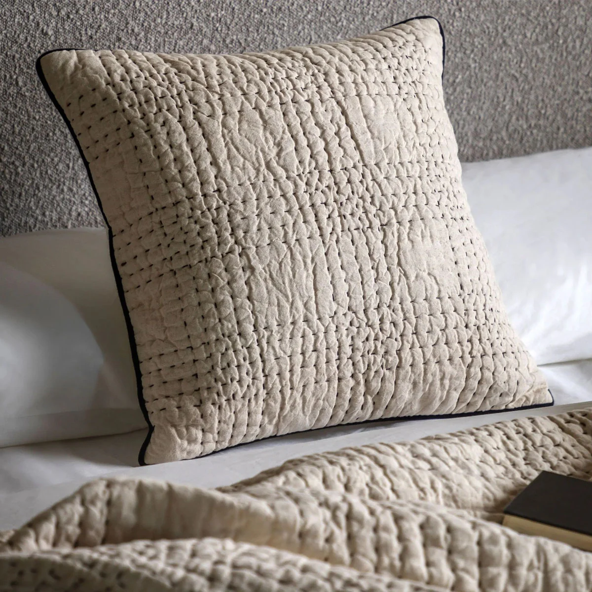 Gallery Direct Matrix Cushion Beige - Image 4
