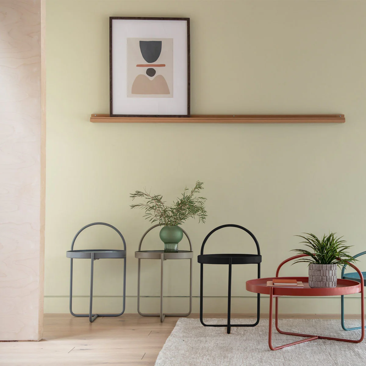 Gallery Direct Melbury Side Table Grey 400x400x660mm - Image 6