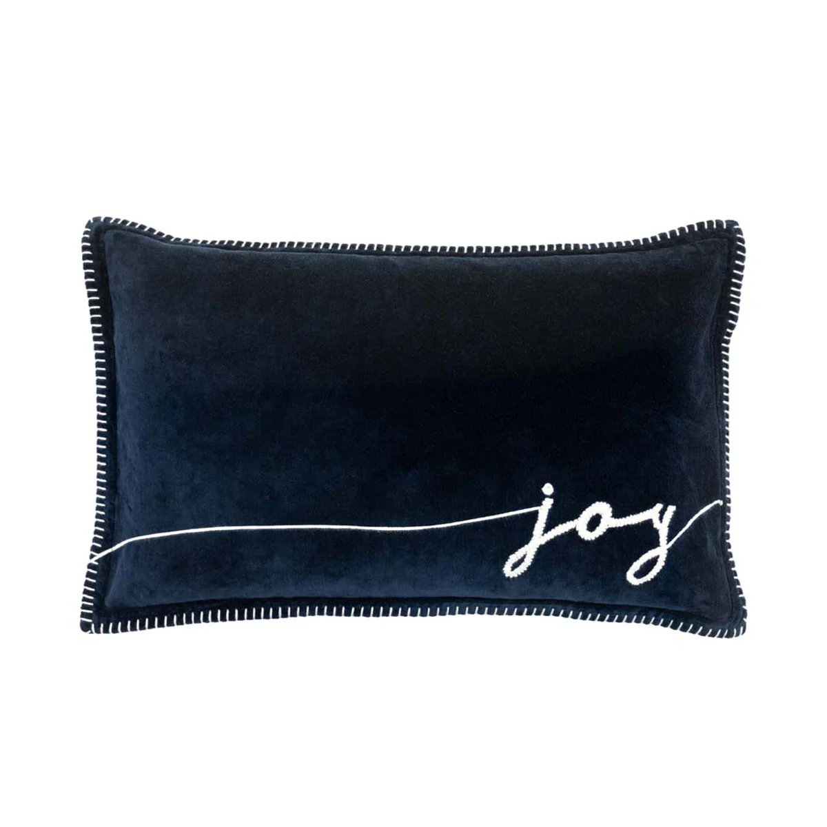 Gallery Direct Merry Midnight Joy Navy Cushion