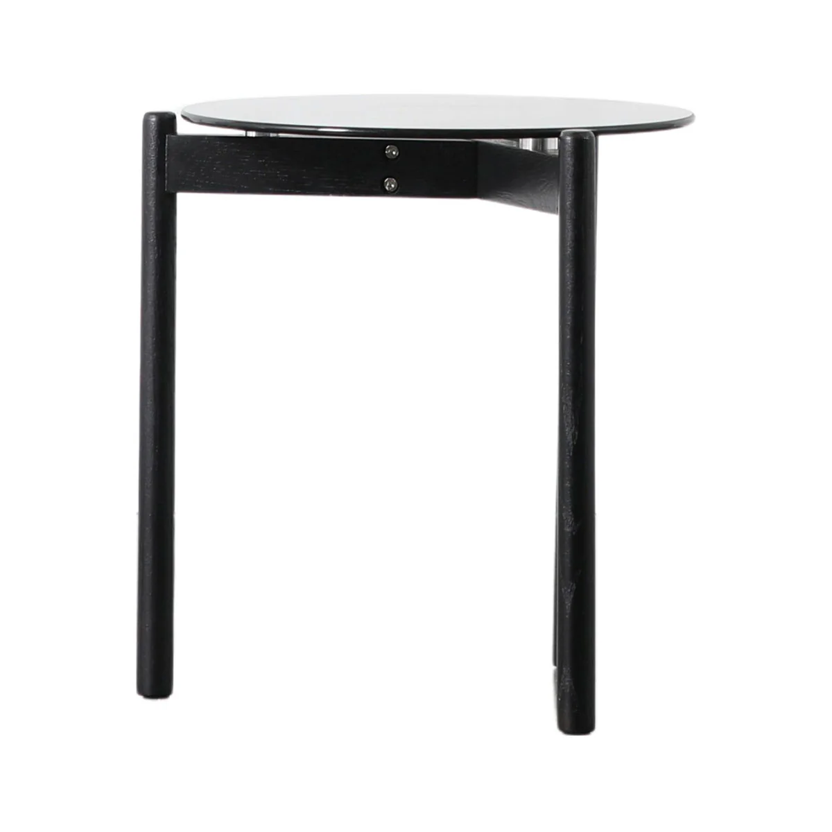 Gallery Direct Moran Side Table Black 400x400x450mm - Image 2