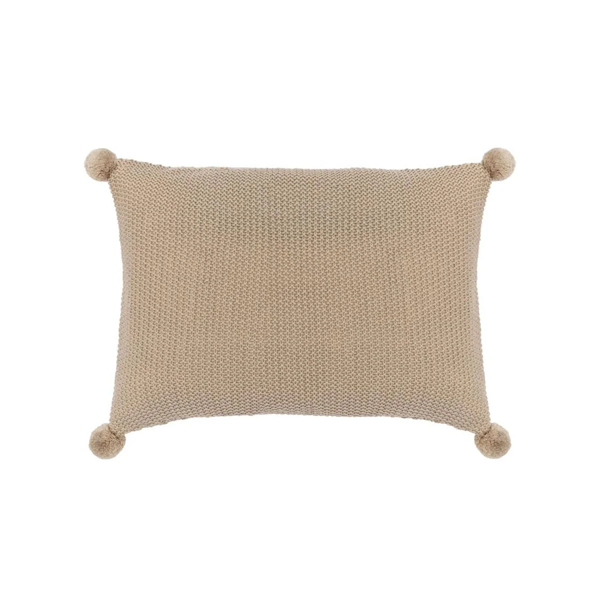 Gallery Direct Moss Stitch PomPom Cushion - Image 2