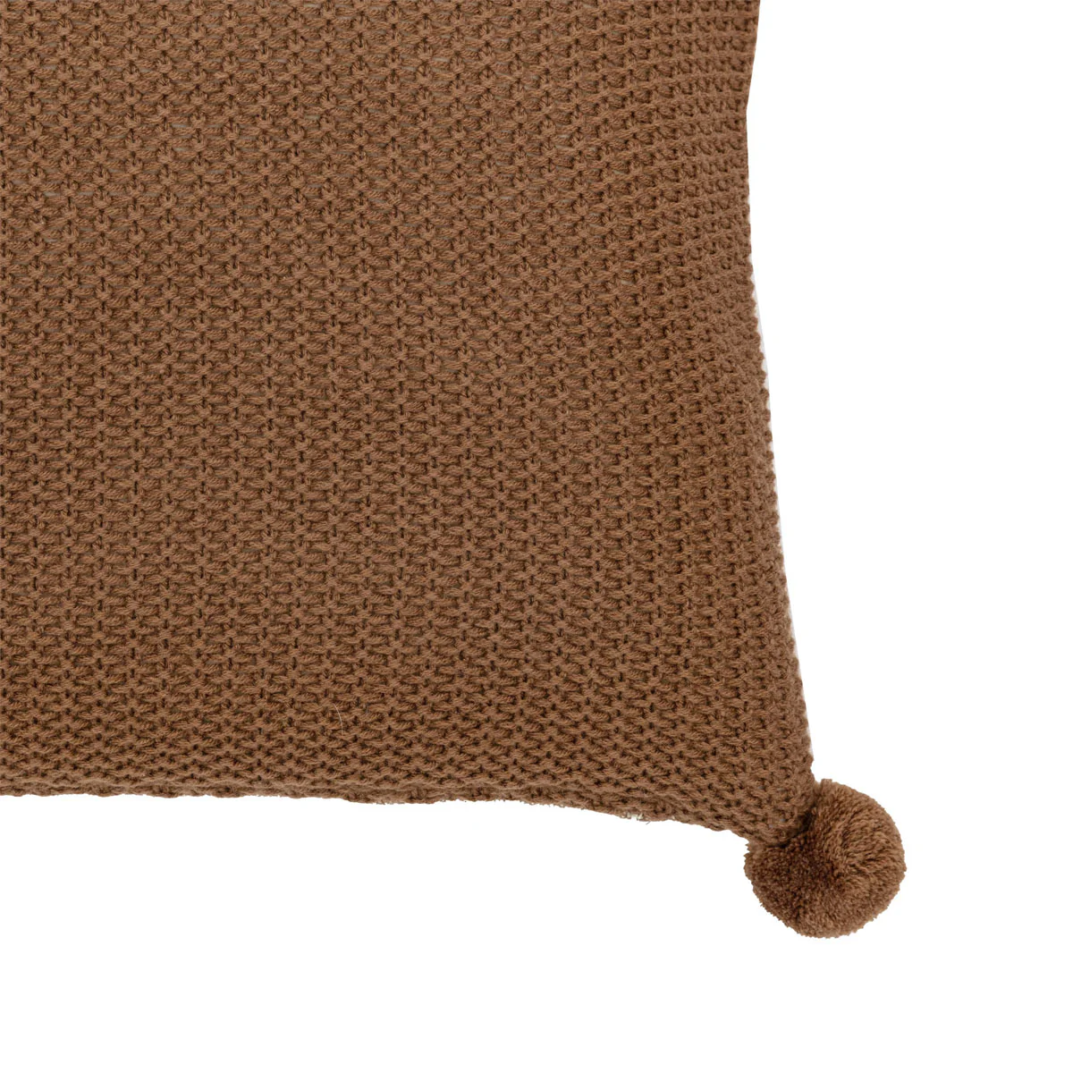 Gallery Direct Moss Stitch PomPom Cushion - Image 9