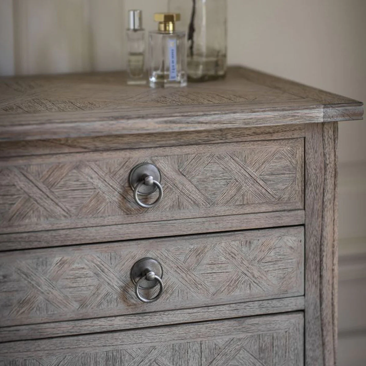 Gallery Direct Mustique 5 Drawer Lingerie Chest 600x450x1150mm - Image 3