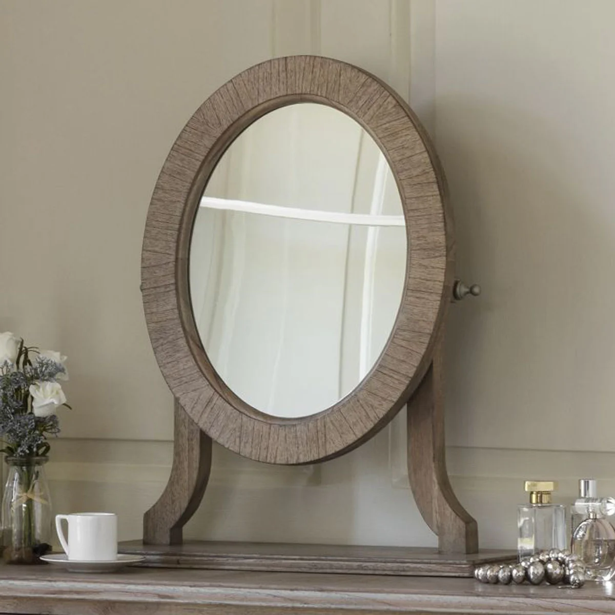 Gallery Direct Mustique Dressing Table Mirror 525x200x535mm - Image 3