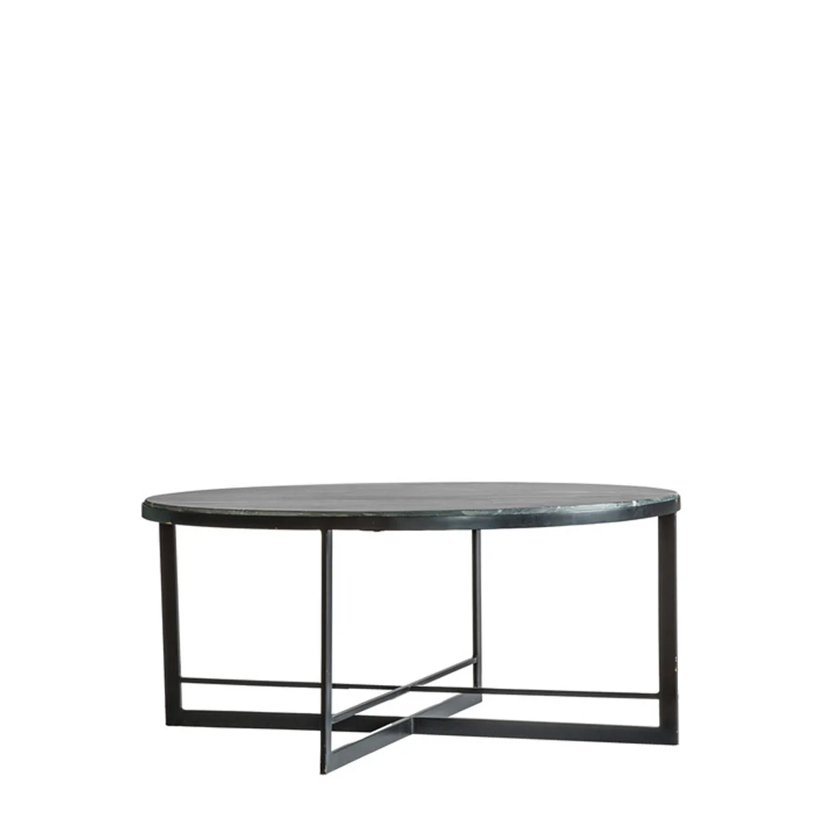 Gallery Direct Necton Coffee Table Black 900x900x400mm - Image 2
