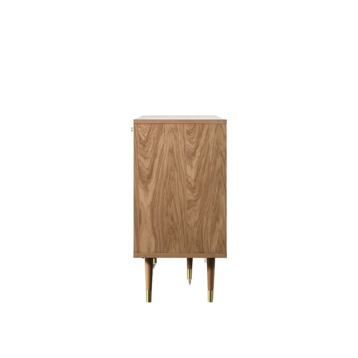 Gallery Direct Newbury Sideboard Oak White 1600x400x790mm - Image 3