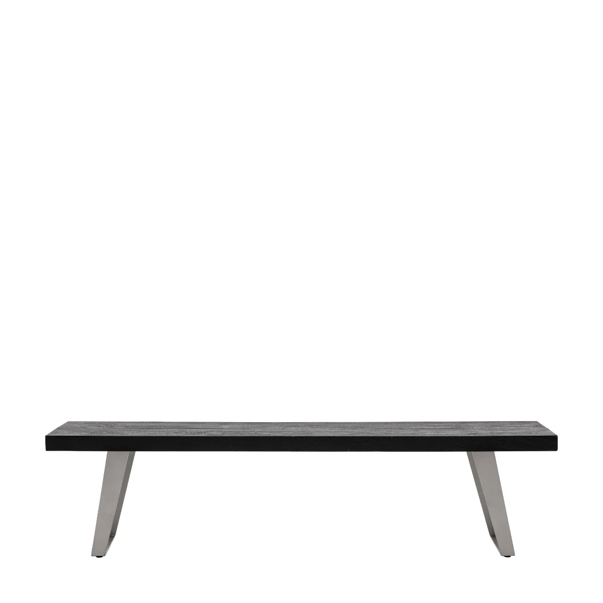 Gallery Direct Newington Dining Bench Black 1800xx400x450mm