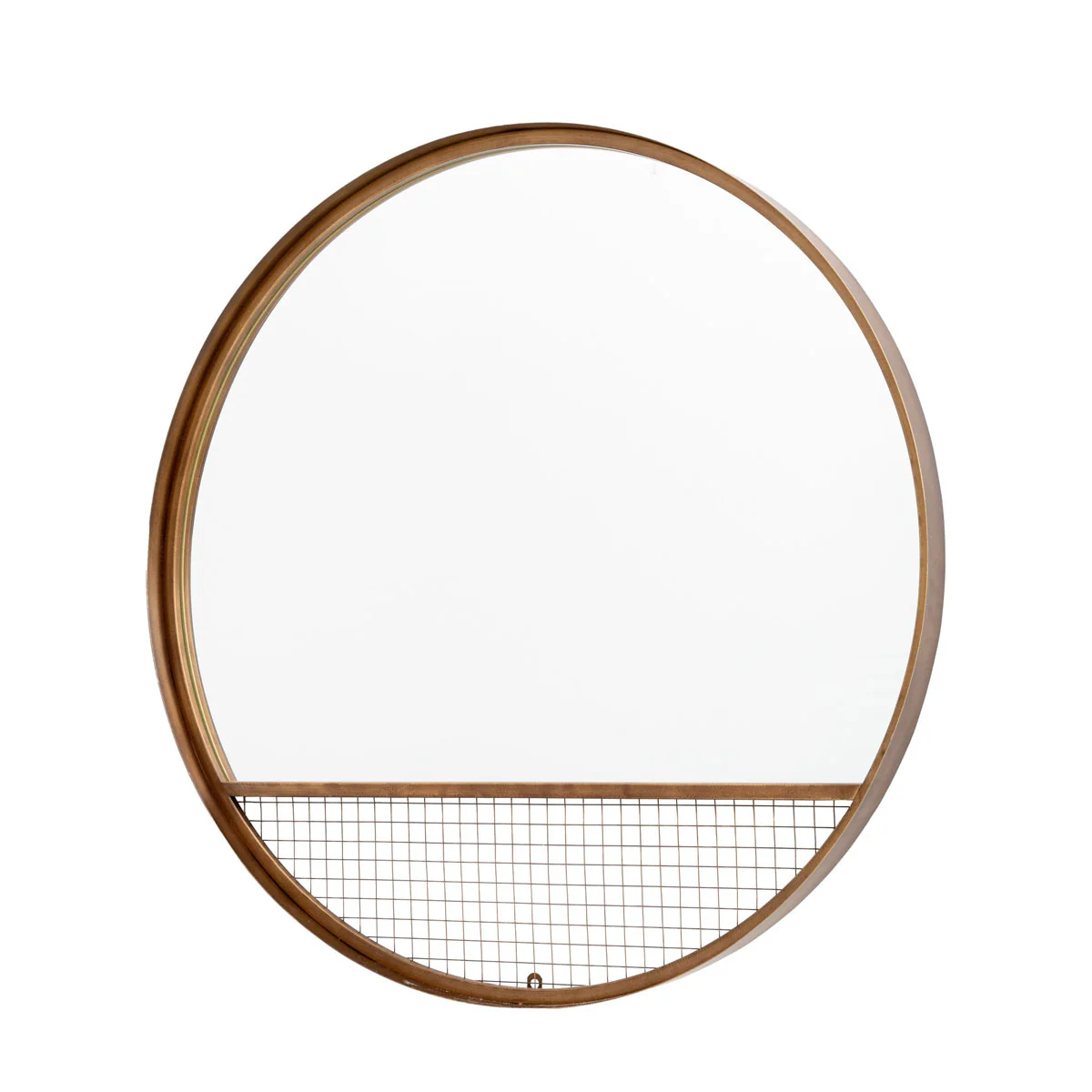 Gallery Direct Northaw Mirror Bronze 840x50x840mm - Image 2
