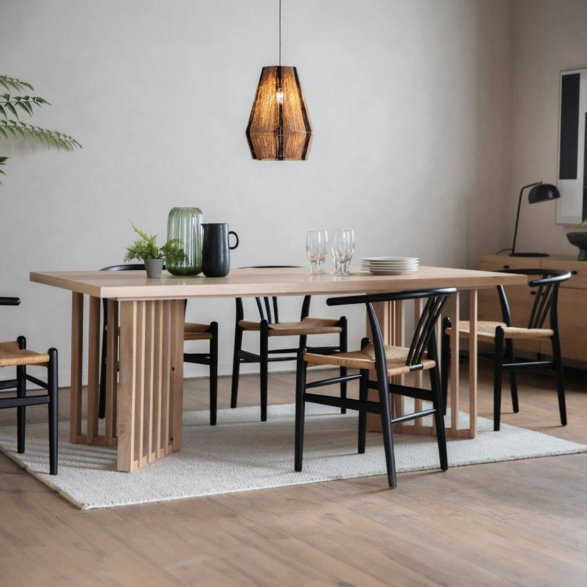 Gallery Direct Okayama Dining Table 2000x1000x750mm - Image 6