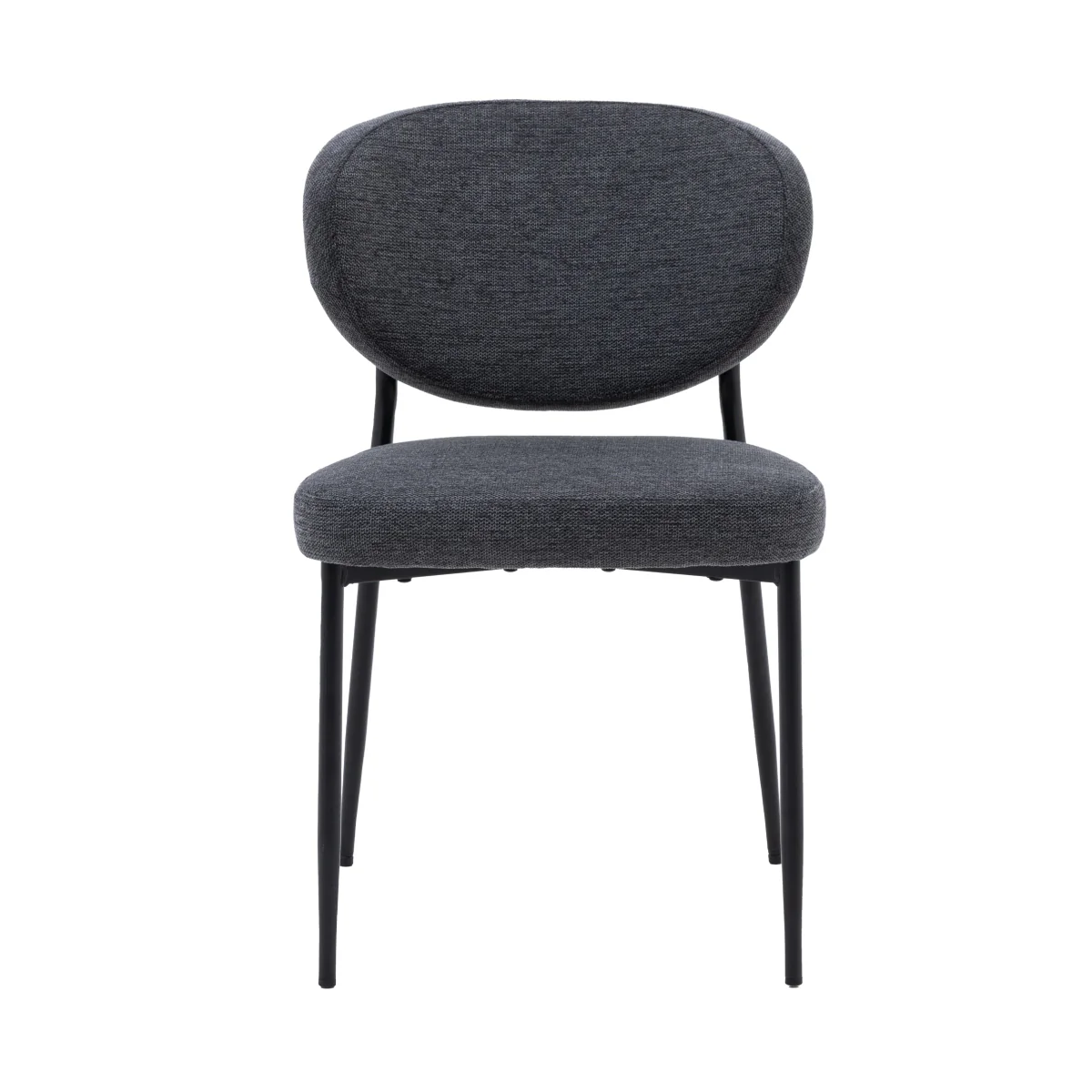 Gallery Direct Oppo Dining Chair Charcoal (2pk)