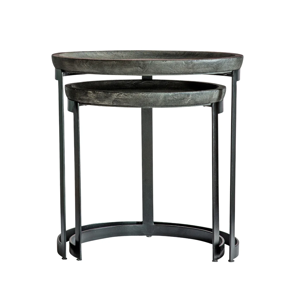 Gallery Direct Ottawa Nest of 2 Tables 480x480x500mm