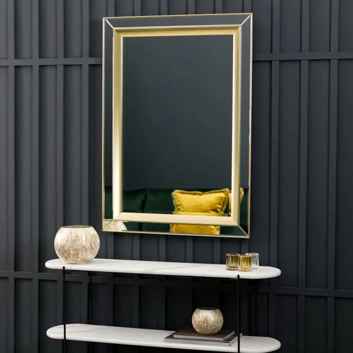 Gallery Direct Phantom Mirror Rectangle 790x1095mm - Image 2