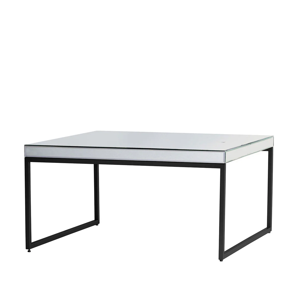 Gallery Direct Pippard Coffee Table Black 900x900x460mm - Image 2