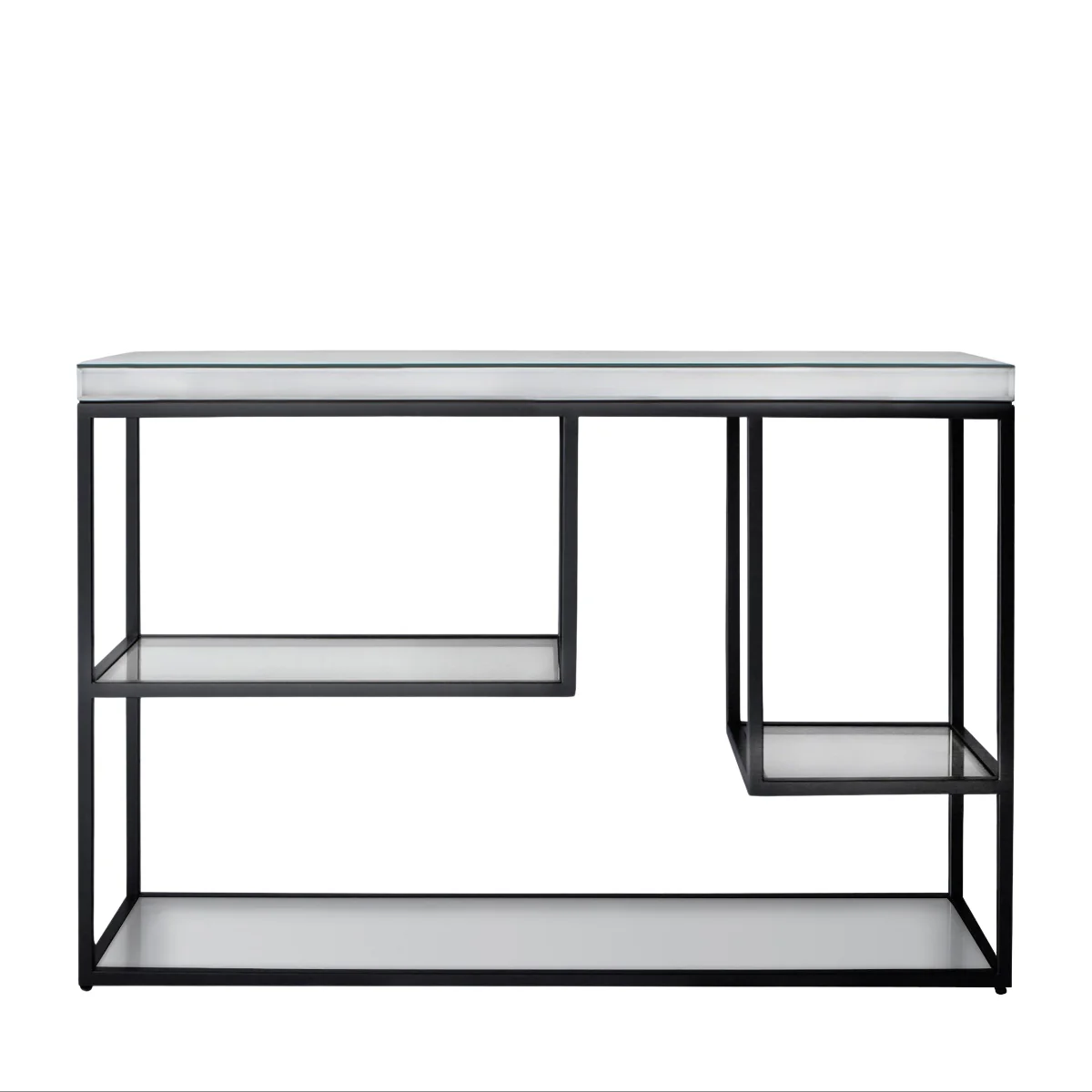 Gallery Direct Pippard Console Table Black 1200x360x820mm