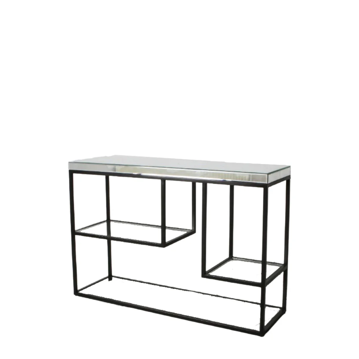 Gallery Direct Pippard Console Table Black 1200x360x820mm - Image 2