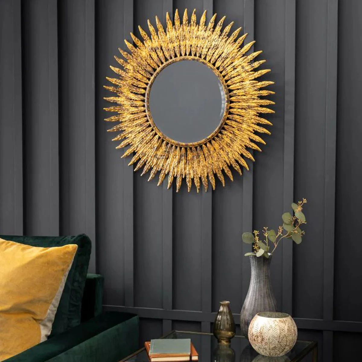 Gallery Direct Quill Mirror 620x15x620mm - Image 4