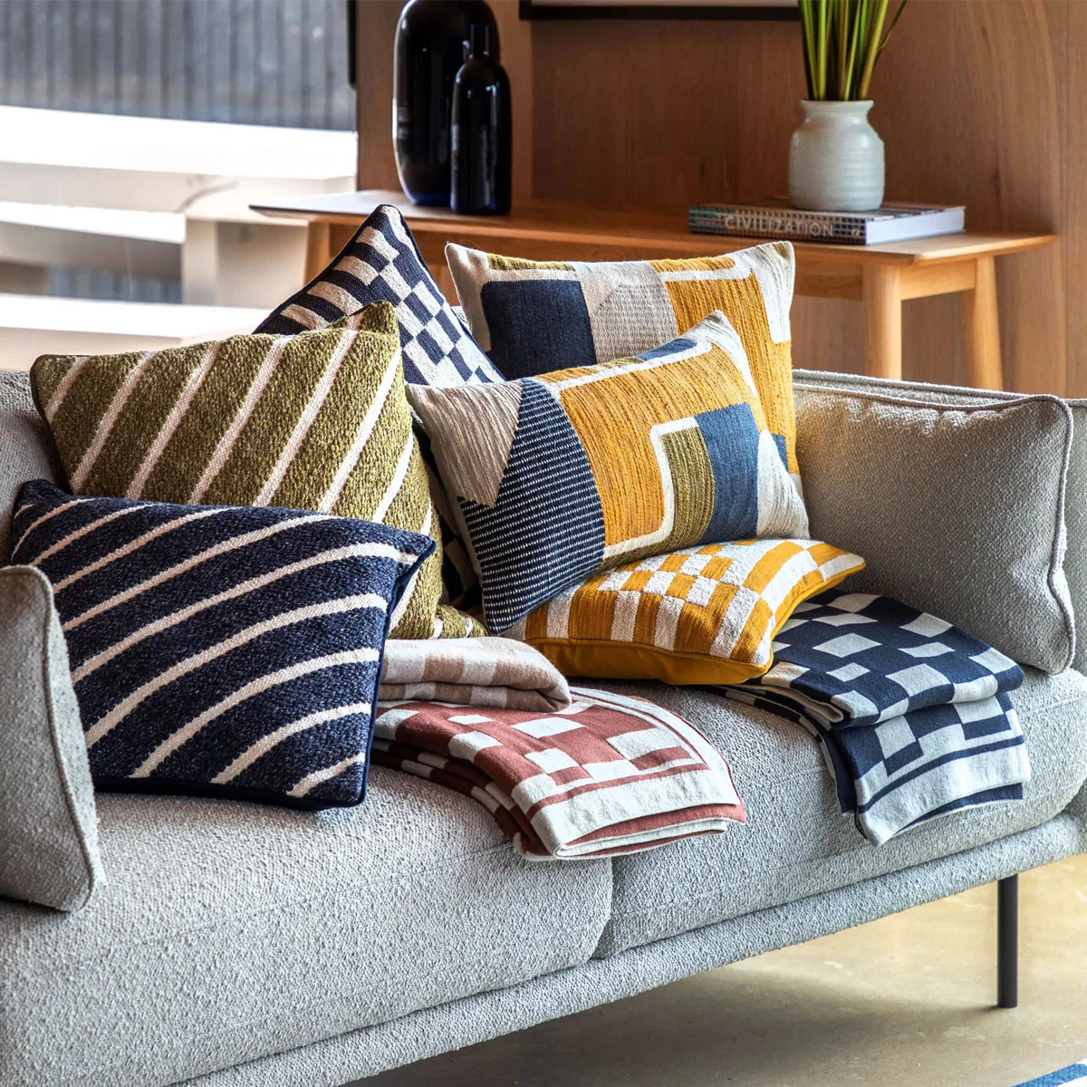 Gallery Direct Quinn Jacquard Cushion - Image 11