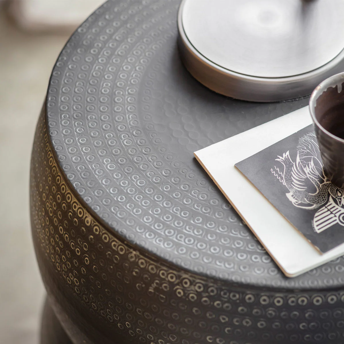 Gallery Direct Rai Side Table 450x450x480mm - Image 3