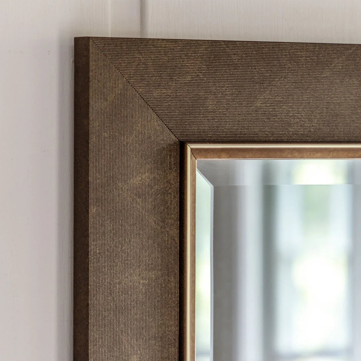 Gallery Direct Richmond Rectangle Mirror Bronze 1070x770mm - Image 6