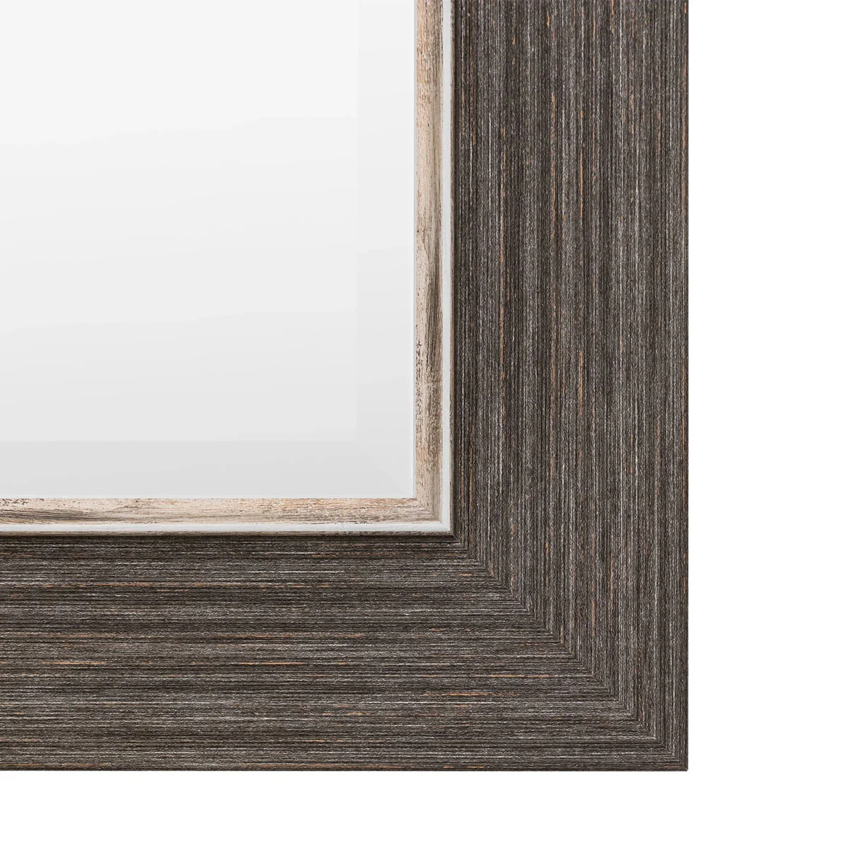 Gallery Direct Richmond Rectangle Mirror Pewter 1070x770mm - Image 5
