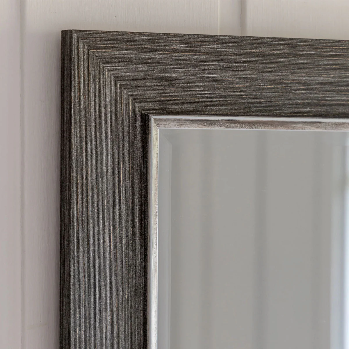 Gallery Direct Richmond Rectangle Mirror Pewter 1070x770mm - Image 6
