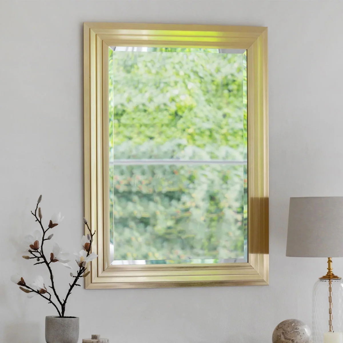 Gallery Direct Ritz Rectangle Mirror 1090x790mm - Image 8