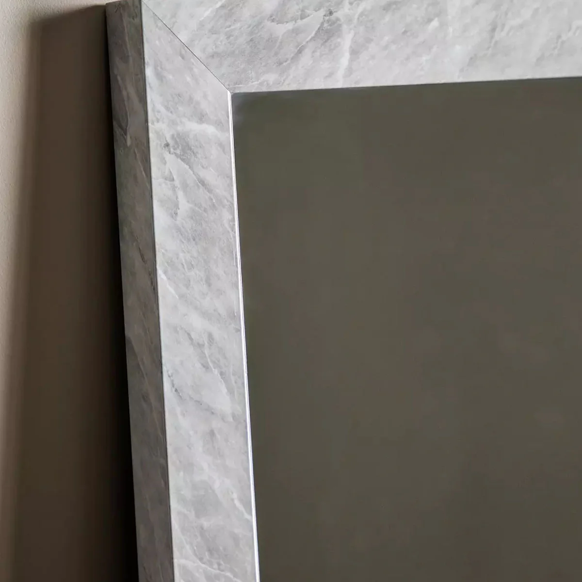 Gallery Direct Romano Leaner Mirror Marbled Grey 570x1570mm - Image 6