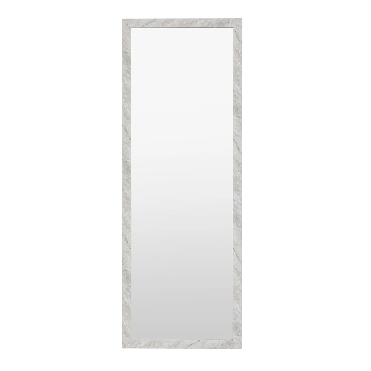 Gallery Direct Romano Leaner Mirror Marbled White 570x1570mm