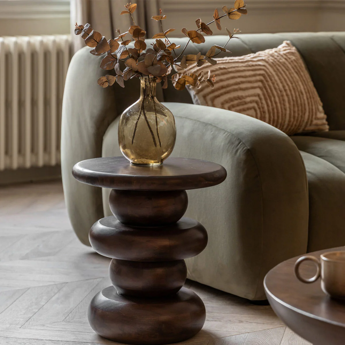 Gallery Direct Sculpt Side Table 400x400x450mm - Image 4