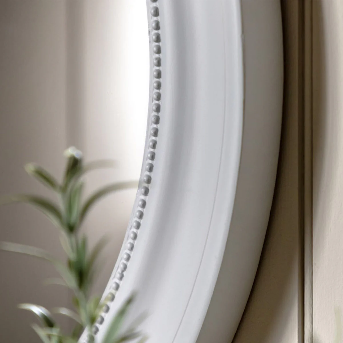 Gallery Direct Sherwood Round Mirror Stone 800mm - Image 6