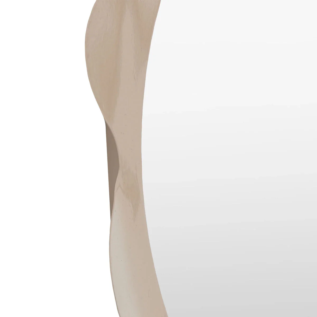 Gallery Direct Shoreditch Round Mirror Taupe 600mm - Image 4