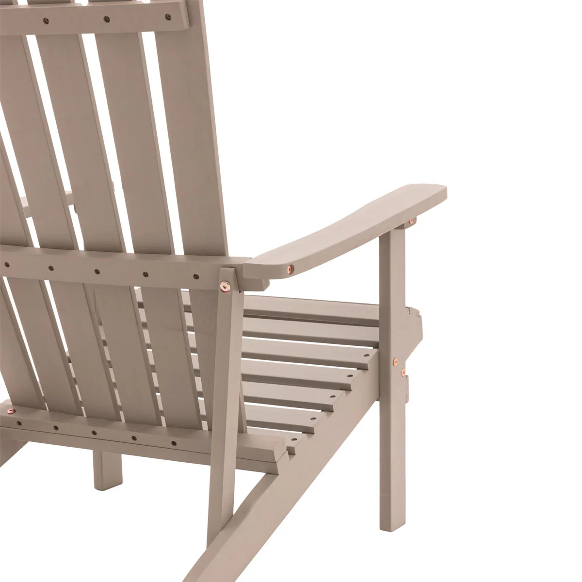 Gallery Direct Siena Lounge Chair Taupe 660x820x850mm - Image 5
