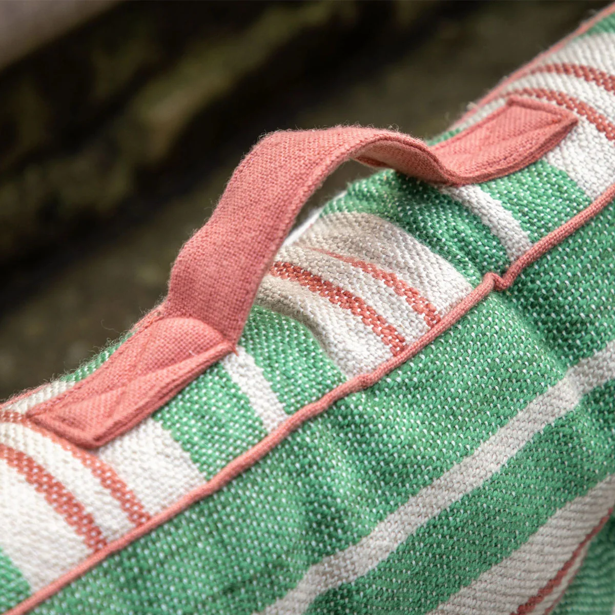 Gallery Direct Sina Stripe Woven Floor Cushion - Image 11