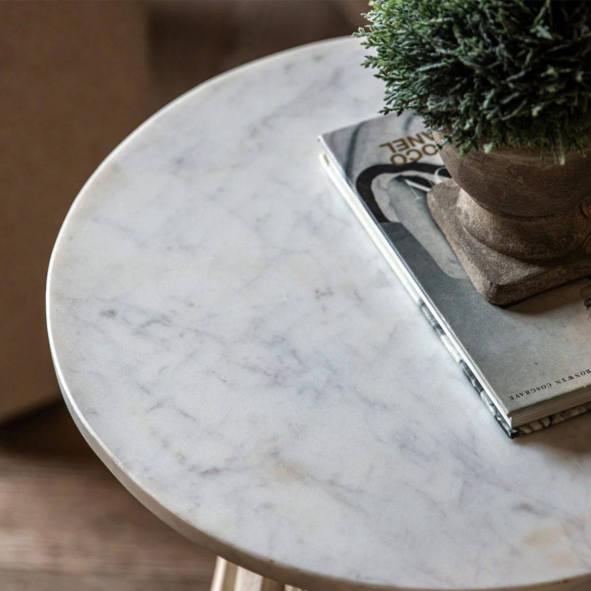 Gallery Direct Soho Side Table 400x400x600mm - Image 2