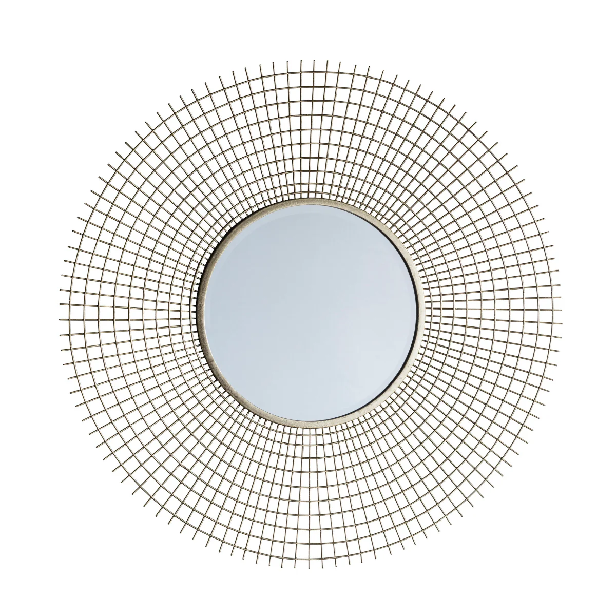 Gallery Direct Stafford Mirror Gold 900x70x900mm