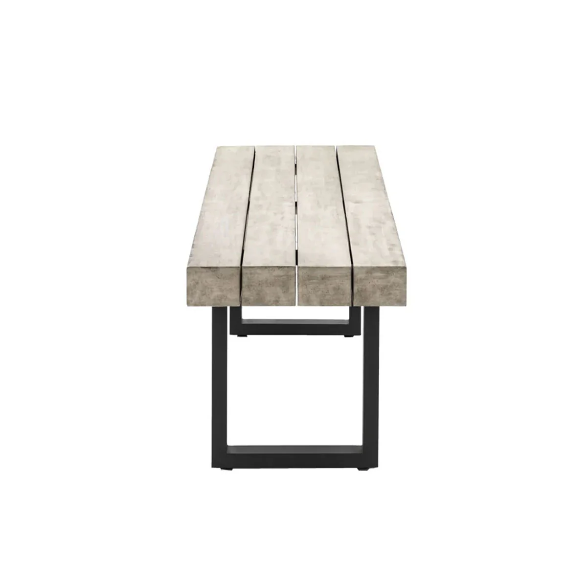 Gallery Direct Taranto Dining Bench 1600x400x450mm - Image 2