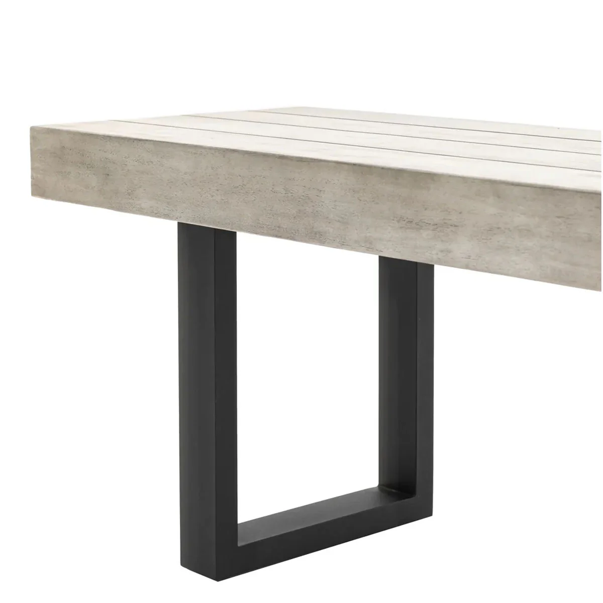 Gallery Direct Taranto Dining Bench 1600x400x450mm - Image 4