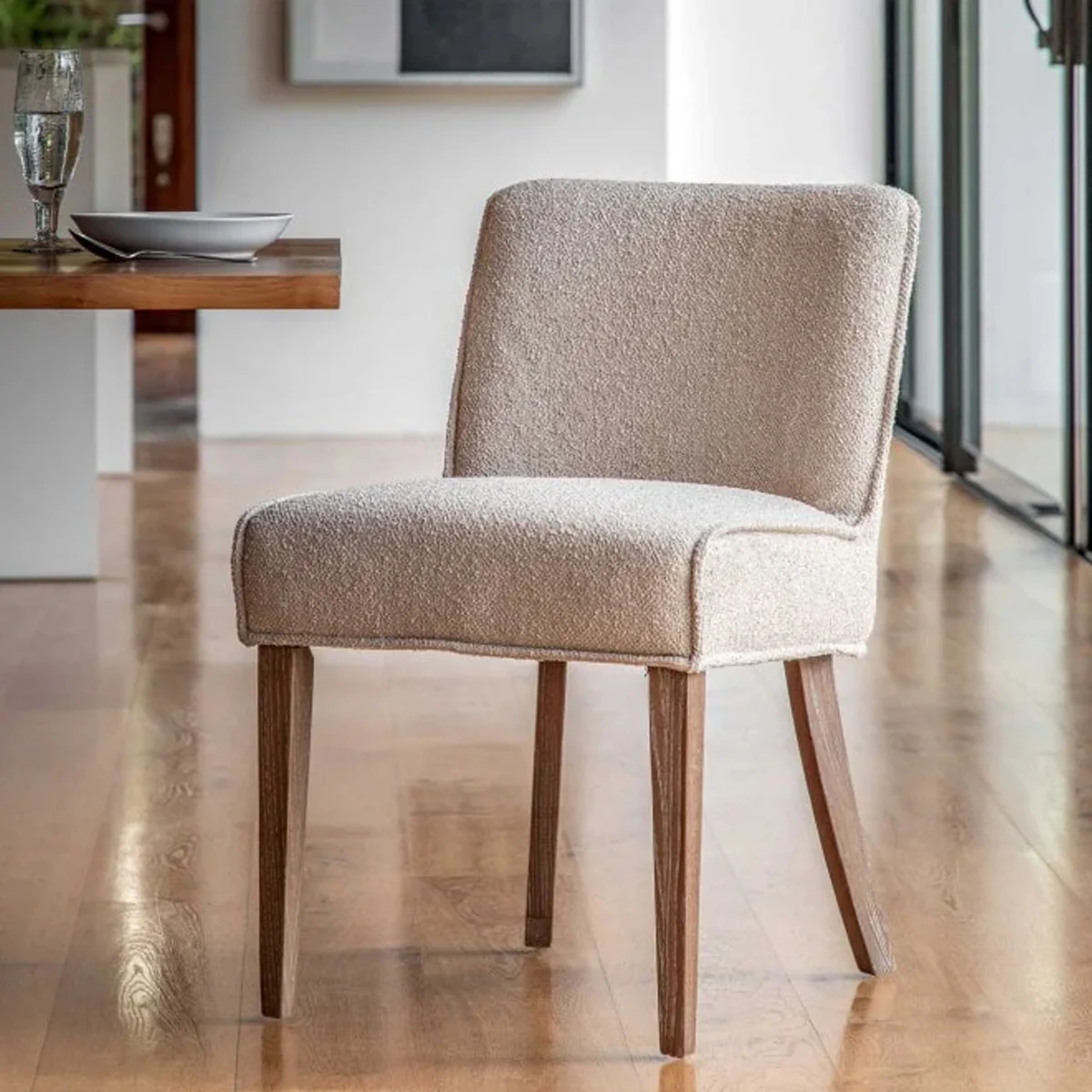 Gallery Direct Tarnby Chair Taupe (2pk) - Image 2