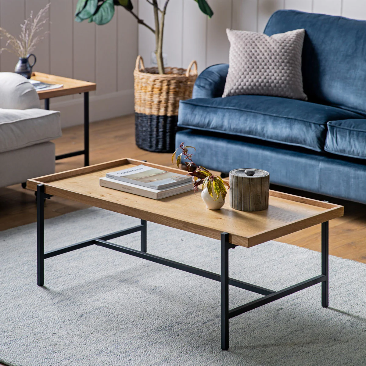 Gallery Direct Torrington Coffee Table 1100x600x400mm - Image 3