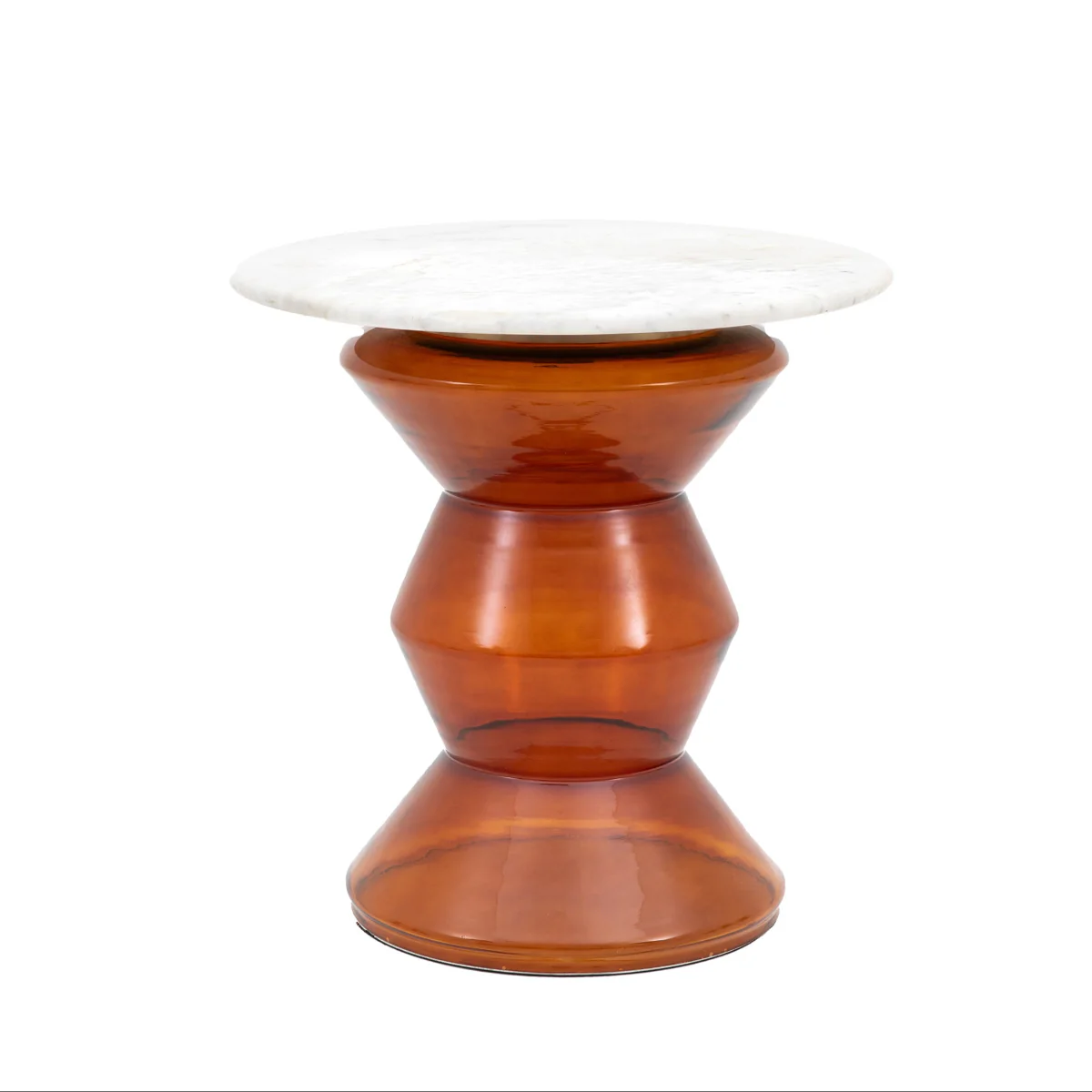 Gallery Direct Turin Side Table Orange 510x510x510mm