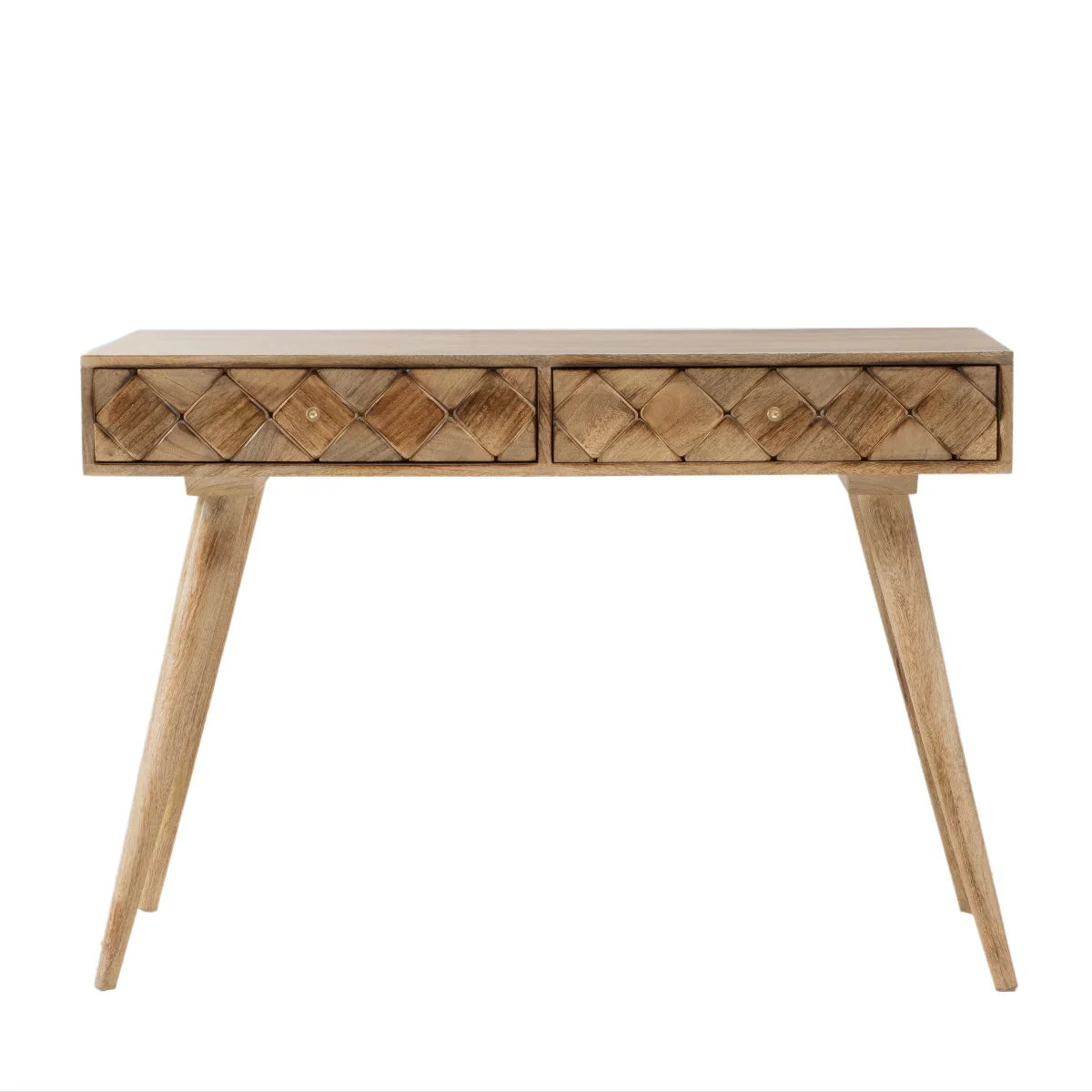 Gallery Direct Tuscany Console Table Burnt Wax 1100x450x760mm