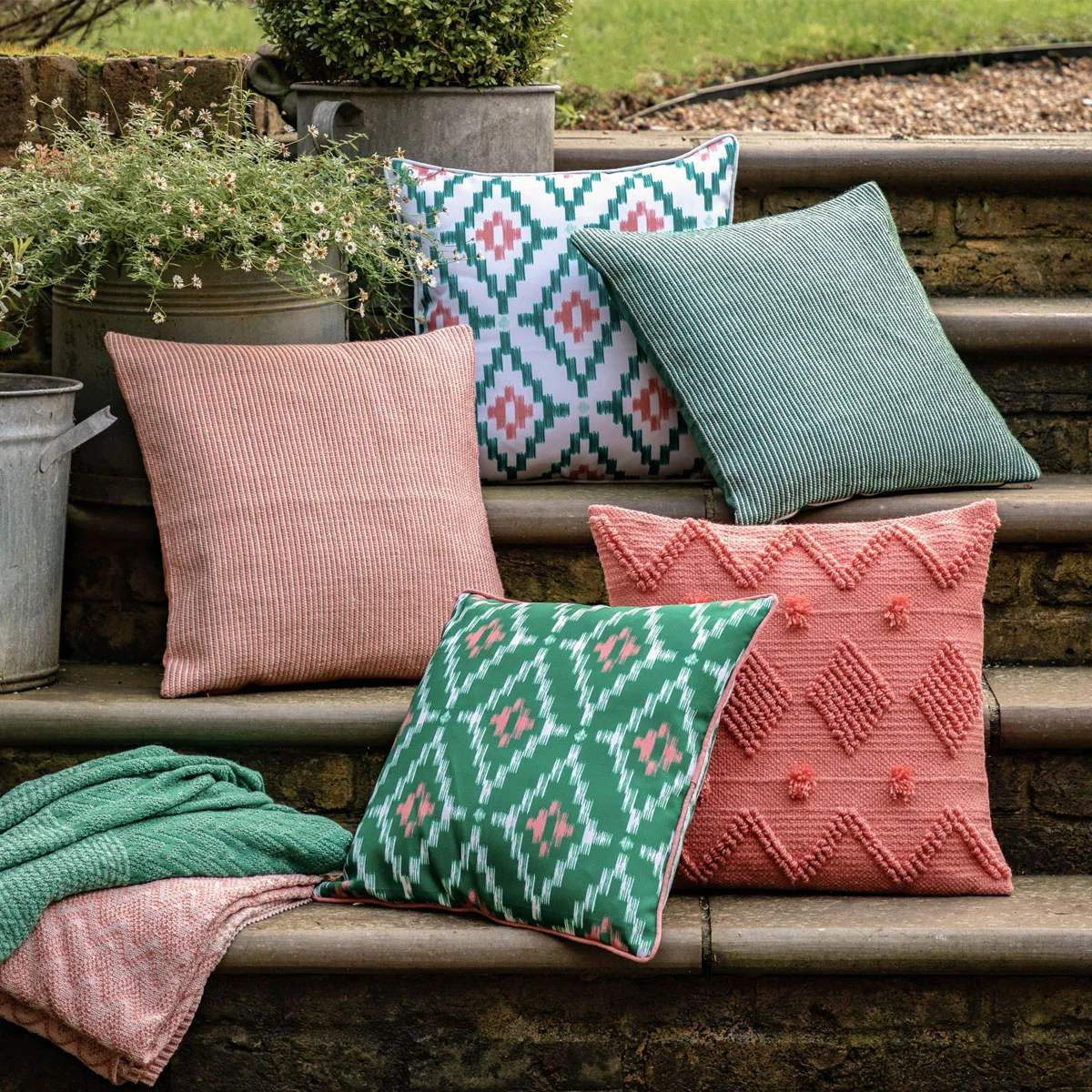 Gallery Direct Ula Pinstripe Cushion - Image 11