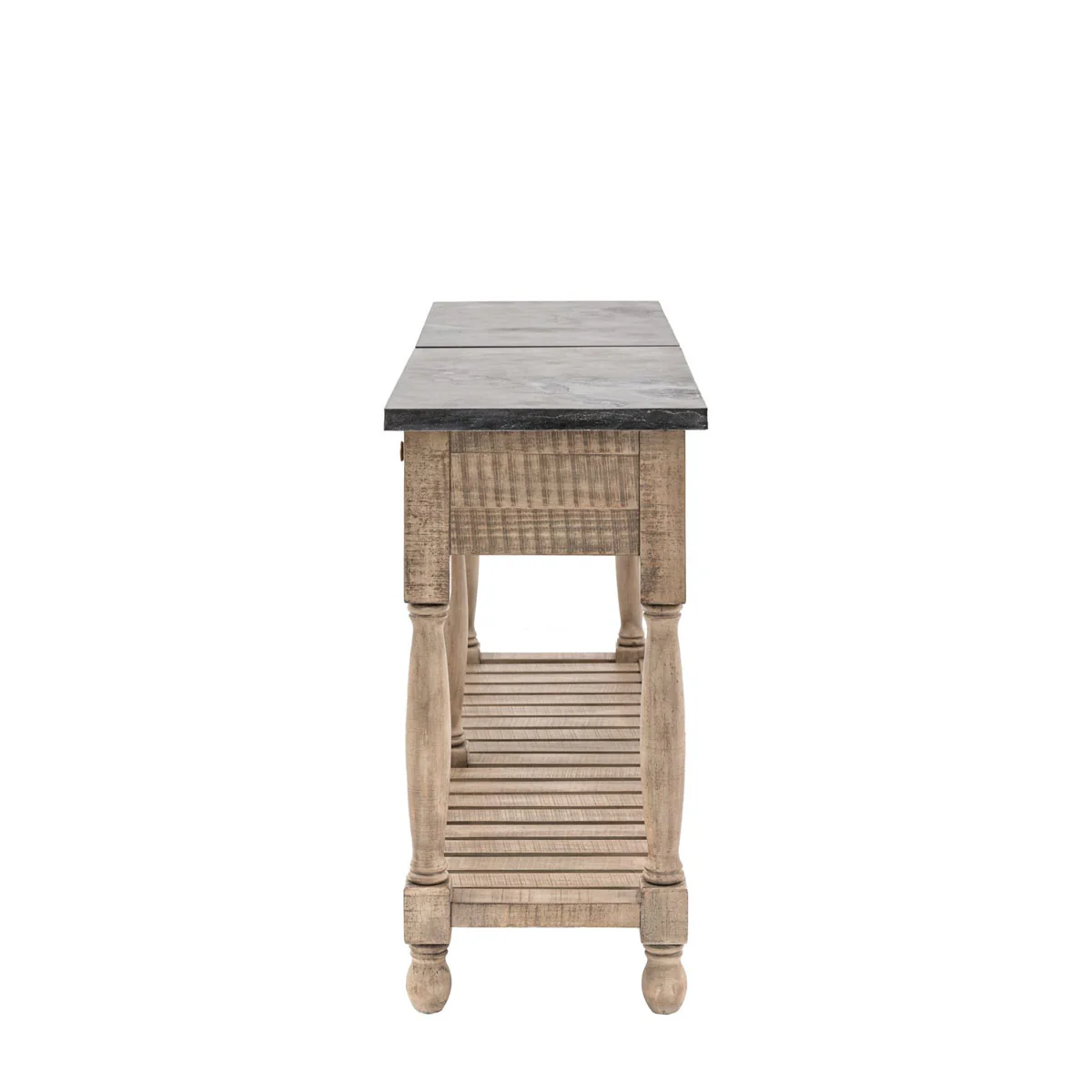 Gallery Direct Vancouver 2 Drawer Console 1650x450x840mm - Image 4