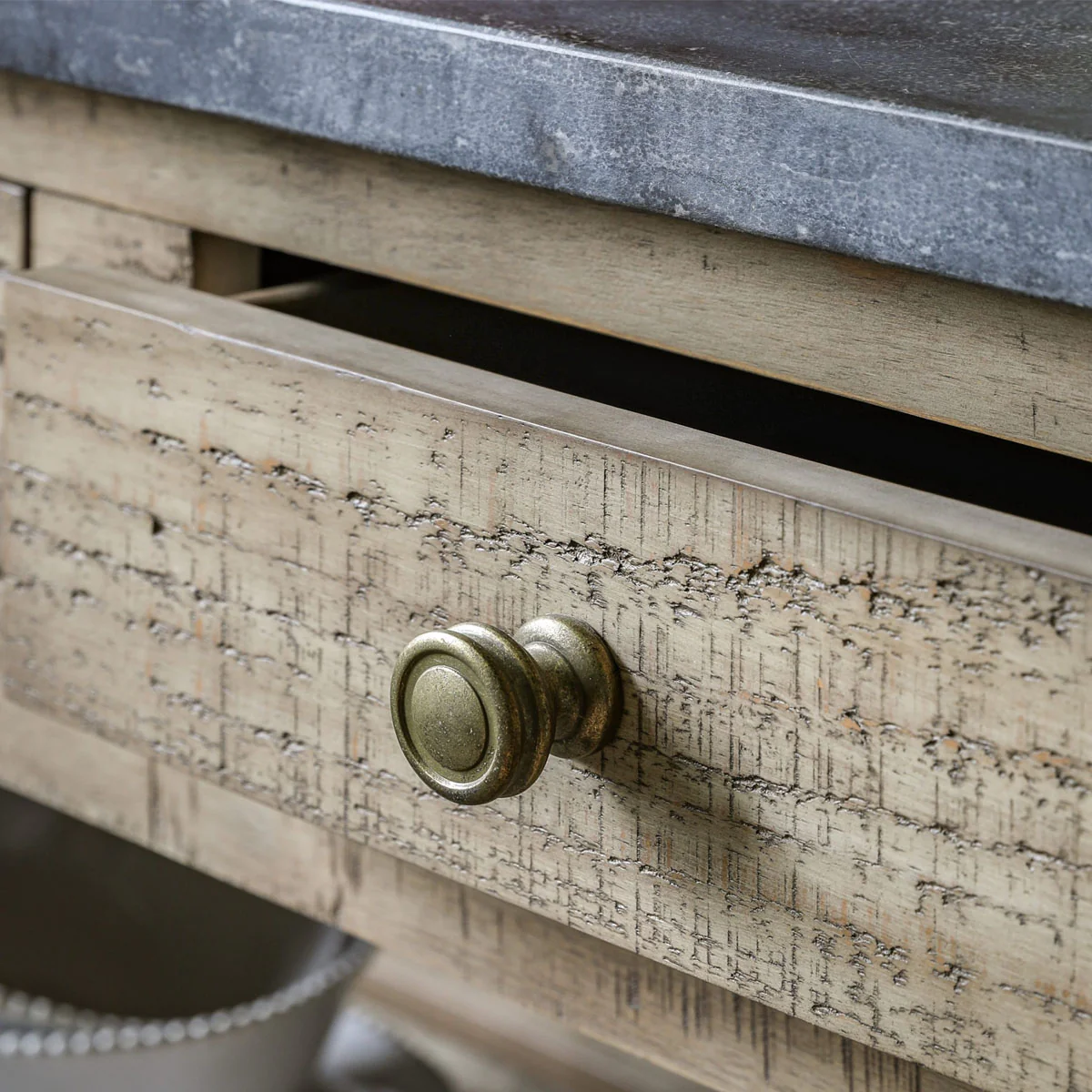 Gallery Direct Vancouver 2 Drawer Console 1650x450x840mm - Image 5
