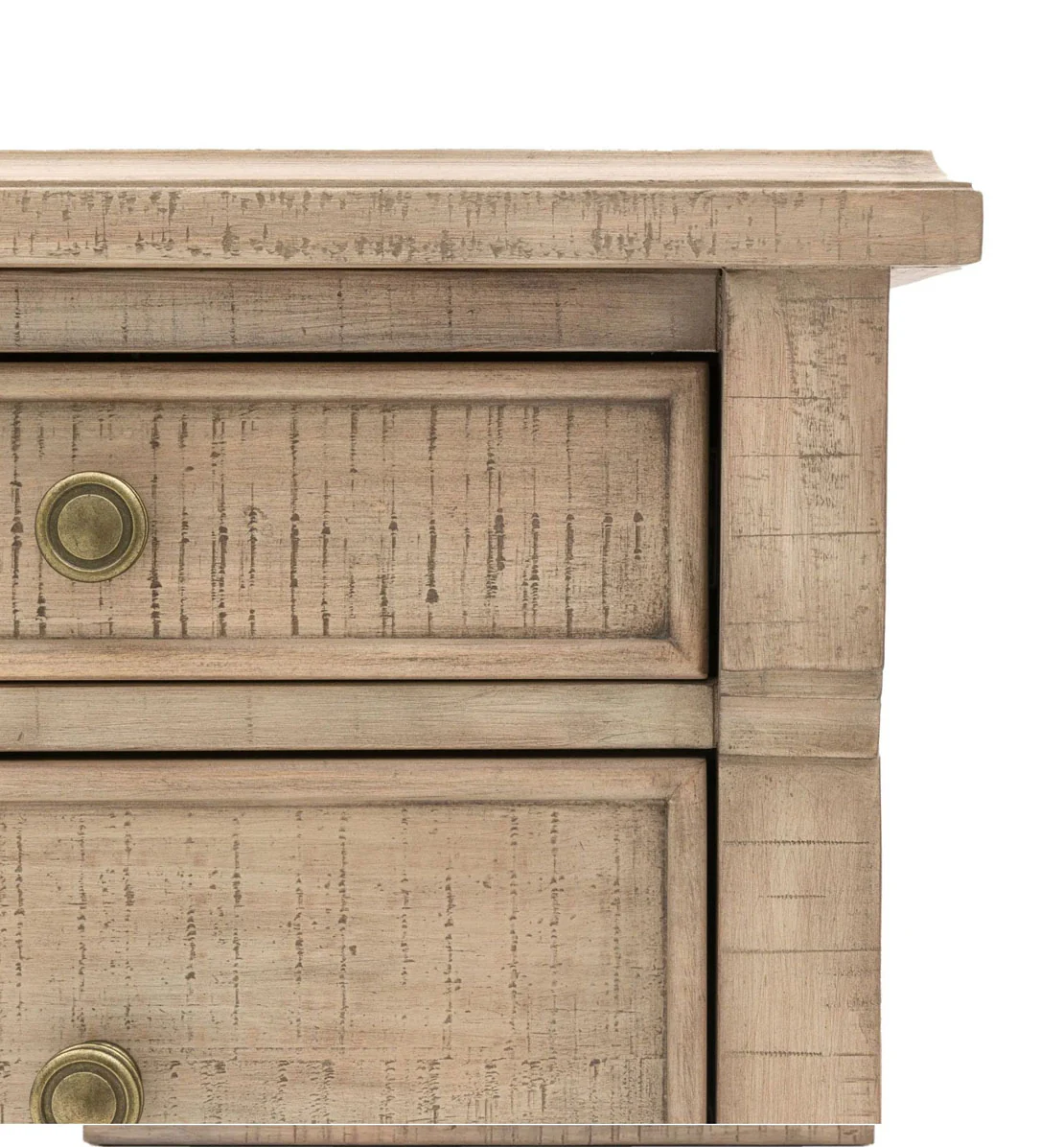 Gallery Direct Vancouver 3 Drawer Bedside 520x450x650mm - Image 4