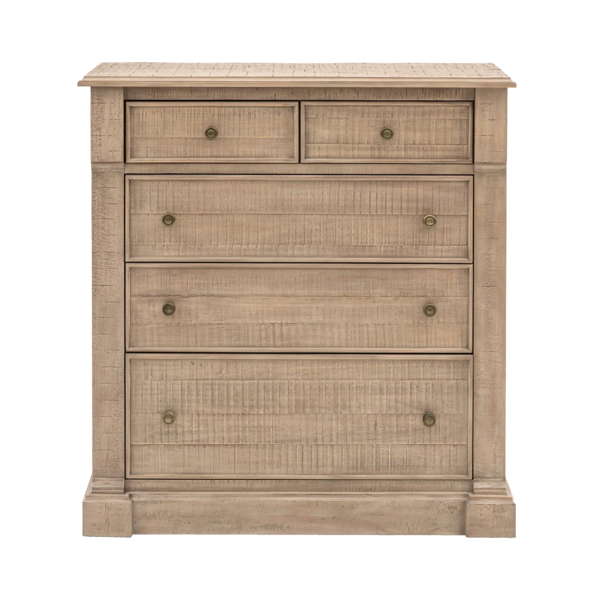 Gallery Direct Vancouver 5 Drawer Chest 1130x485x1070mm
