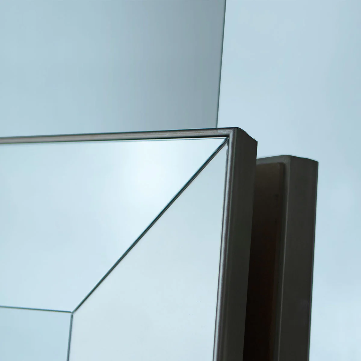 Gallery Direct Vasto Rectangle Mirror Silver 1210x910mm - Image 2