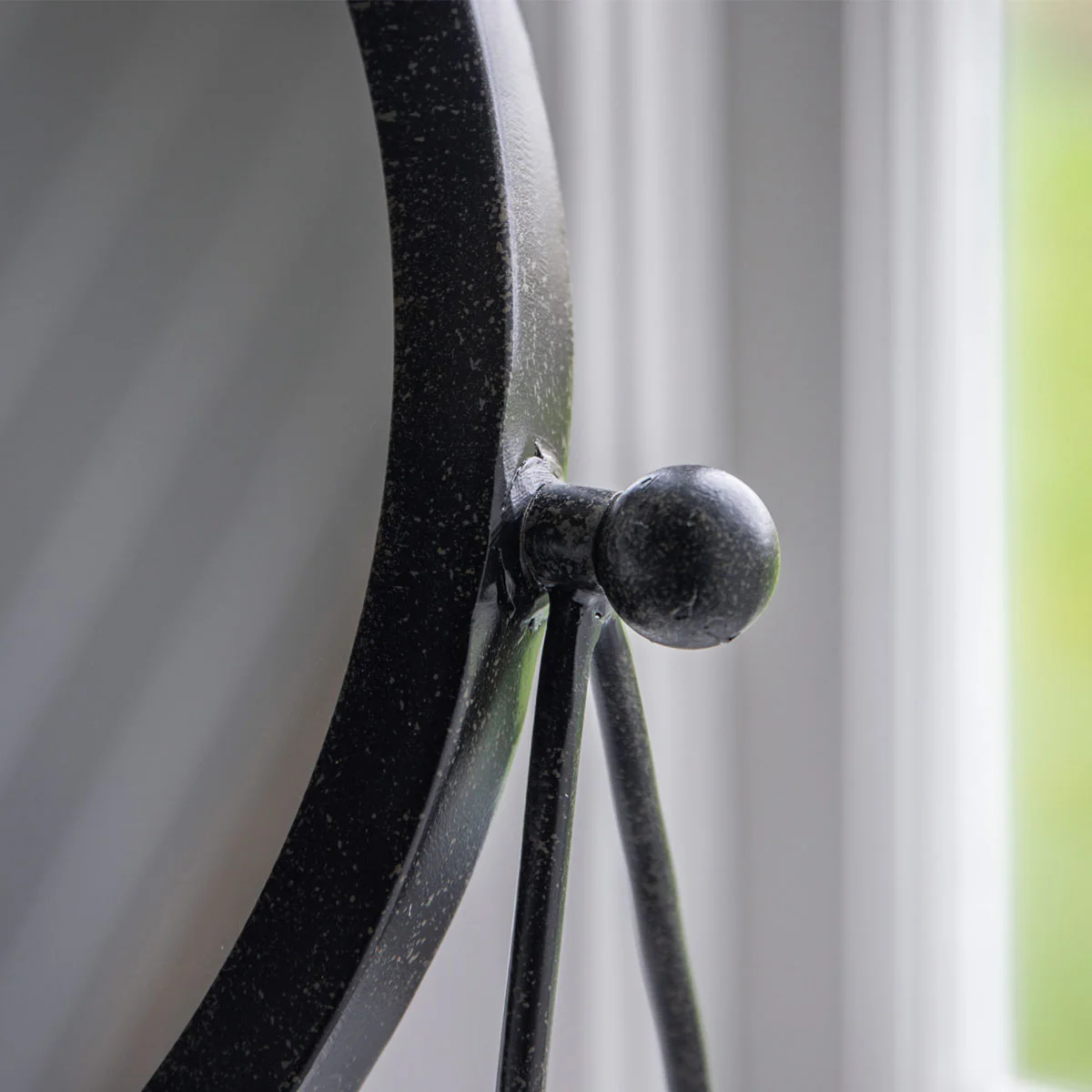 Gallery Direct Webber Mirror Black 360mm - Image 2