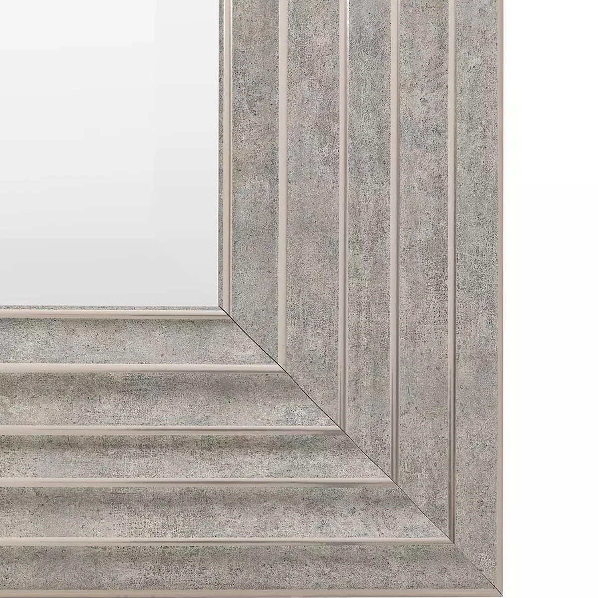 Gallery Direct Whitechapel Rectangle Mirror Silver 770x1070mm - Image 5