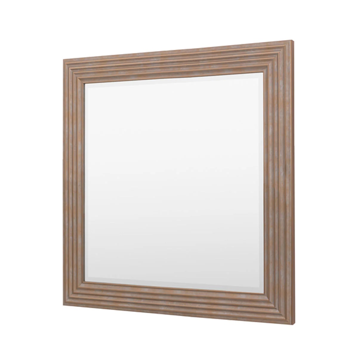 Gallery Direct Whitechapel Square Mirror Gold 870x870mm - Image 2